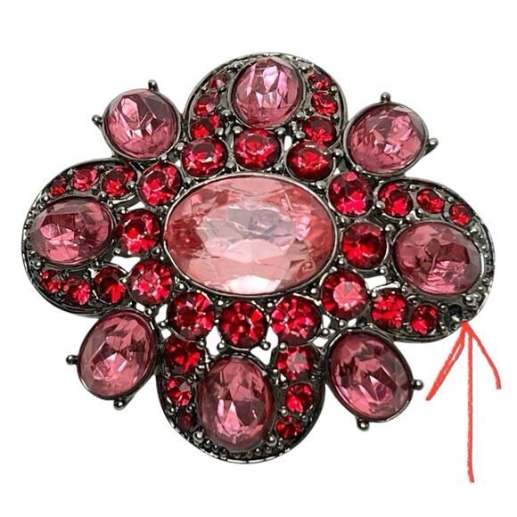 Brooch Mixed Lot Of 12 Variety Styles Materials Some Signed Wearable Vtg To Now - Picture 16 of 16